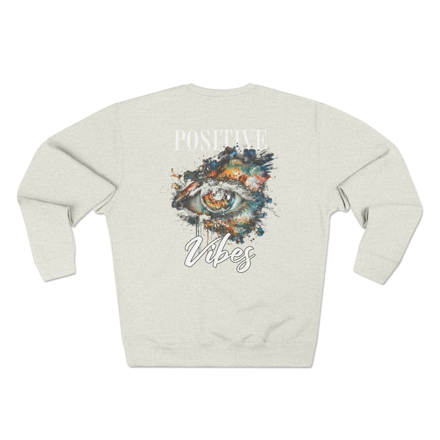 Positive Vibes Unisex Crewneck Sweatshirt - Embrace the Good Energy