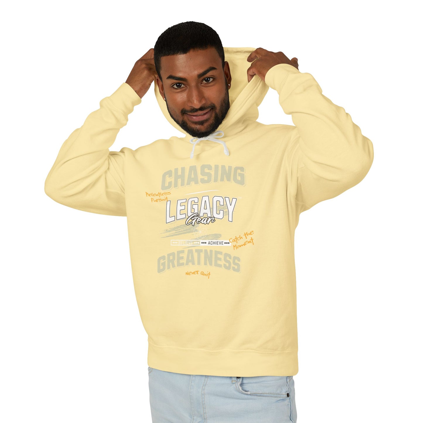 Chasing Greatness Lightweight Hoodie for Inspiration