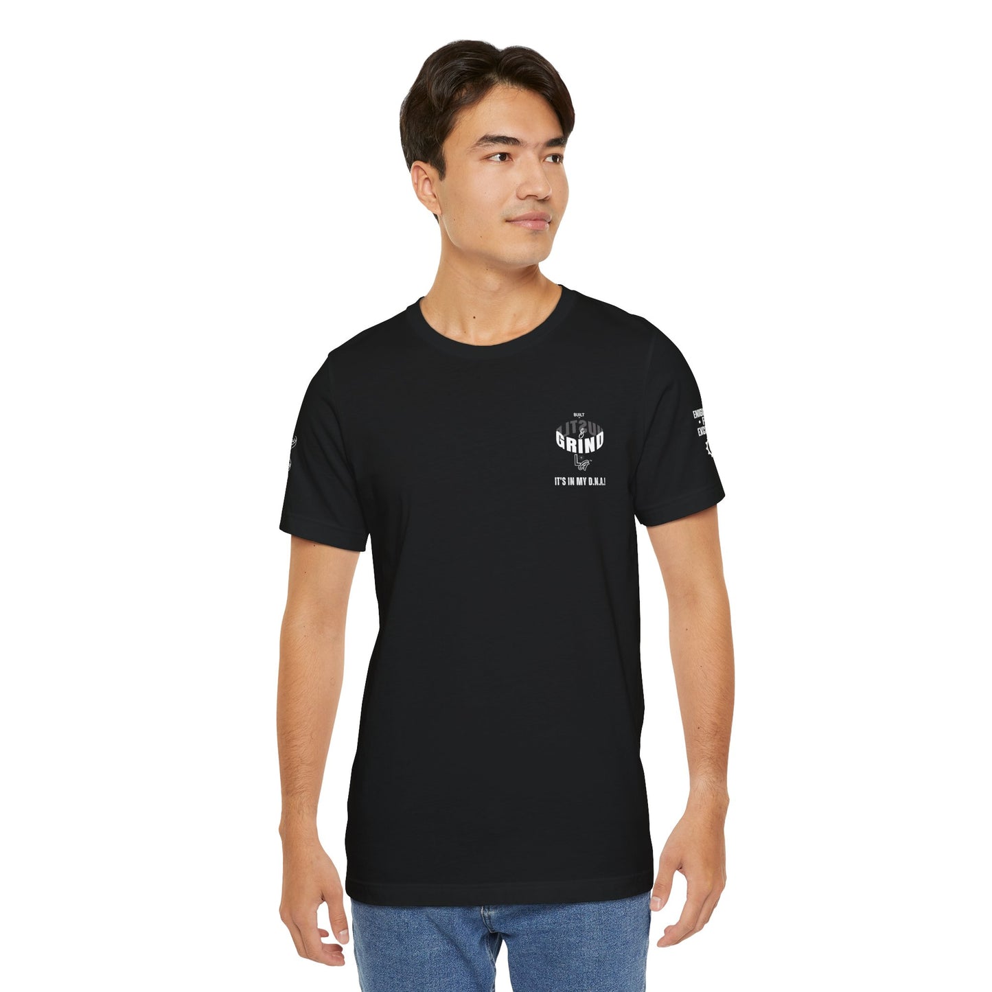 BUILT ON HUSTLE & GRIND | Engineered for Excellence Tee
