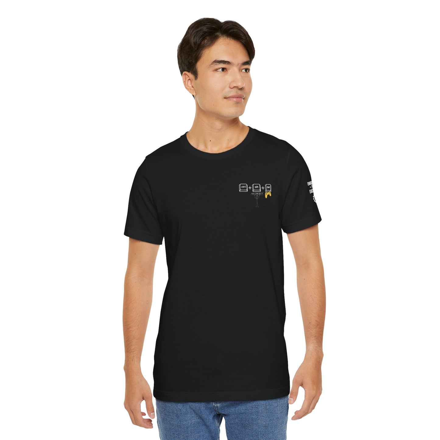 CTRL • ALT • DEL Negativity | Engineered for Excellence Tee