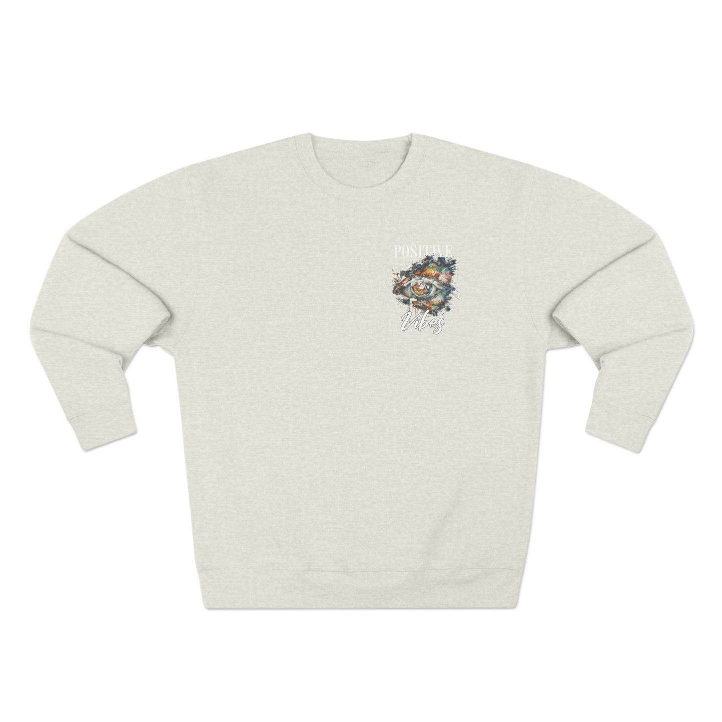 Positive Vibes Unisex Crewneck Sweatshirt - Embrace the Good Energy