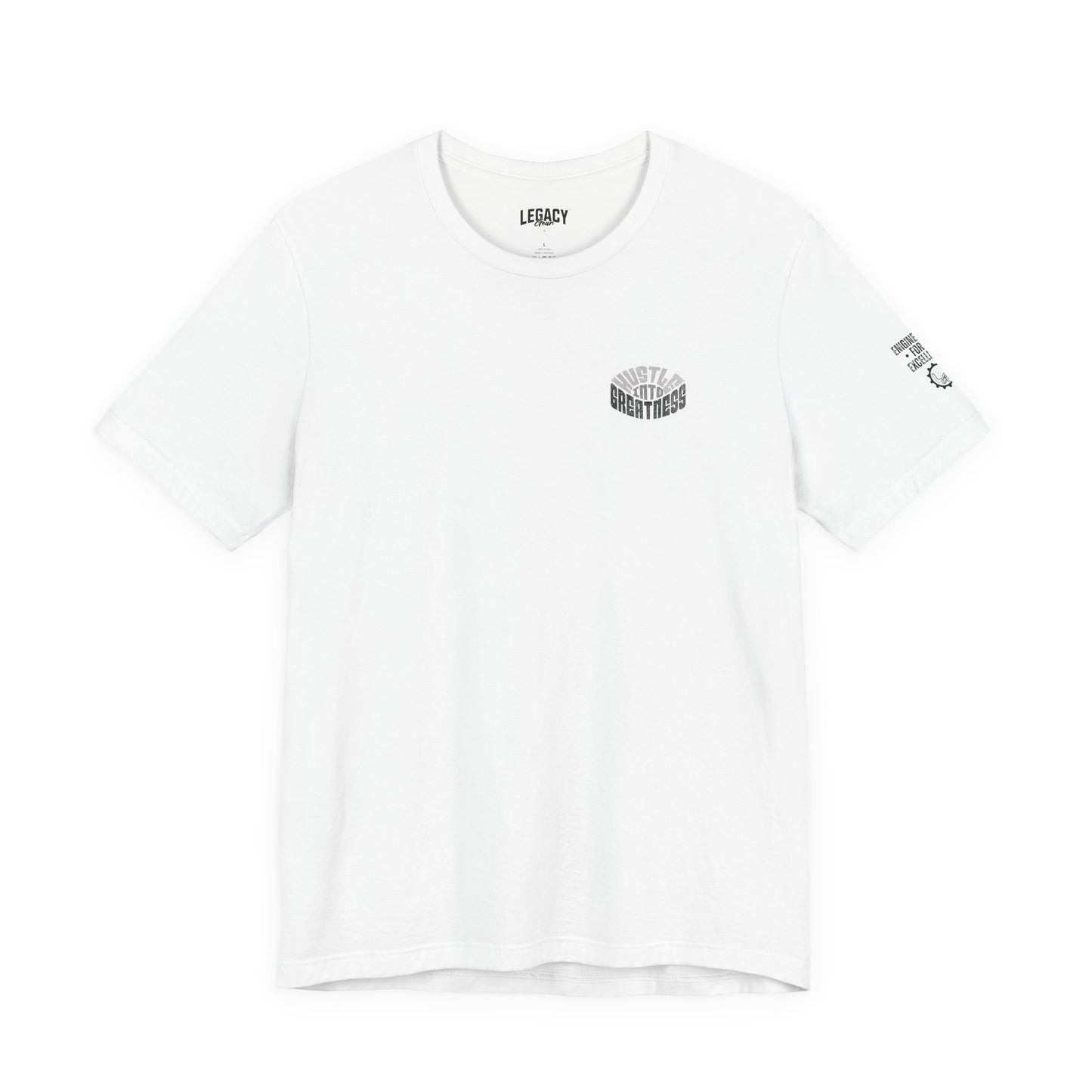 Hustle to Greatness | Engineered for Excellence Tee