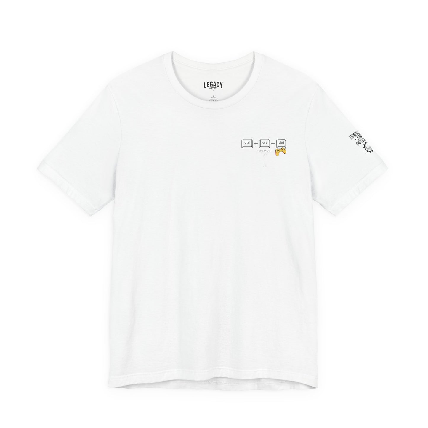 CTRL • ALT • DEL Negativity | Engineered for Excellence Tee