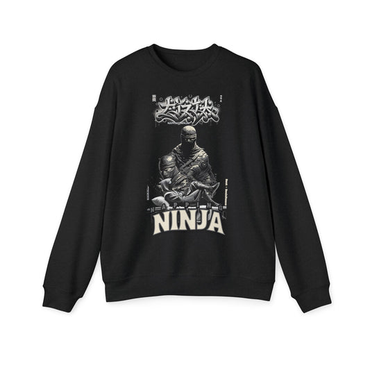 Napping Ninja Sweatshirt - Statement Apparel for Adventure Seekers
