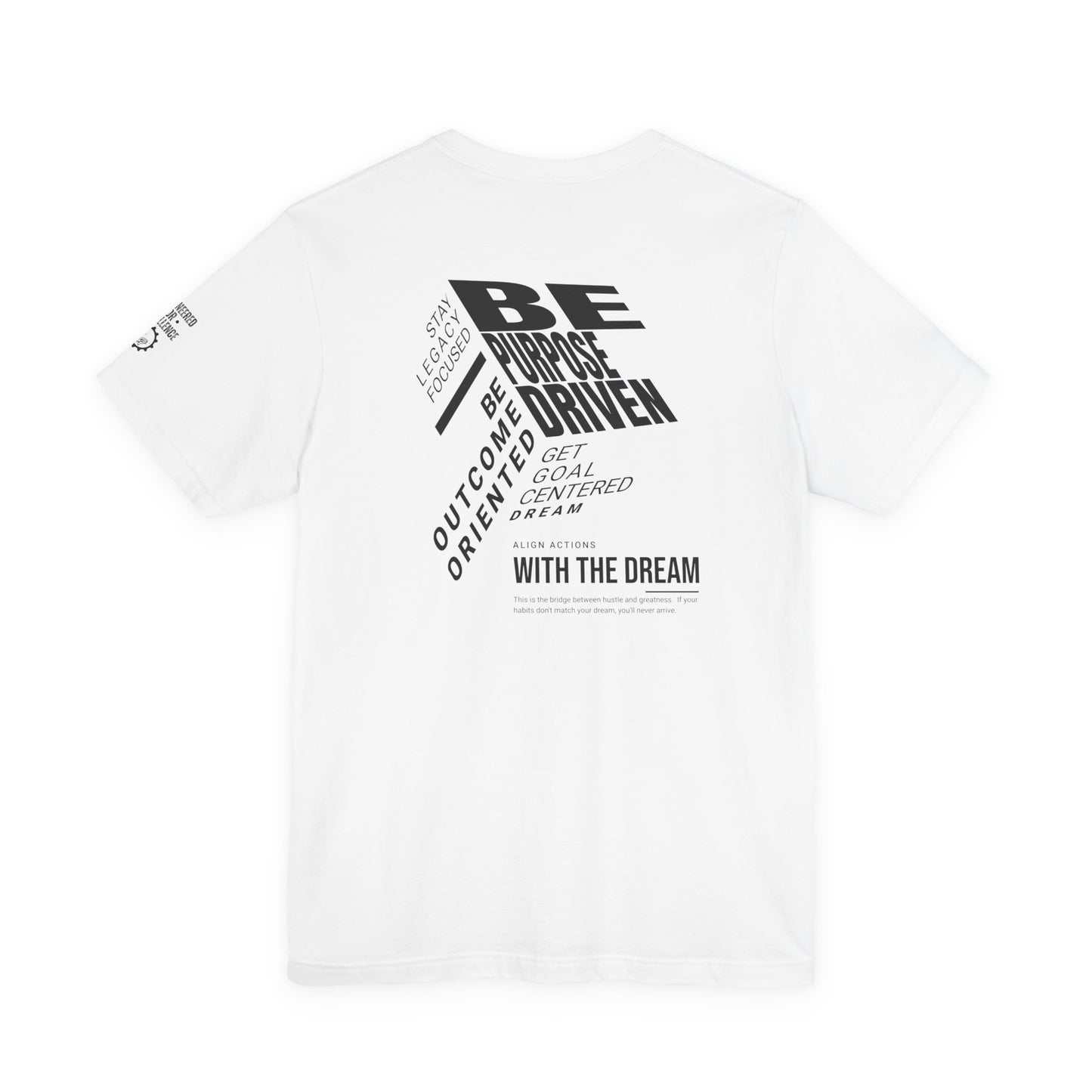 Hustle to Greatness | Engineered for Excellence Tee