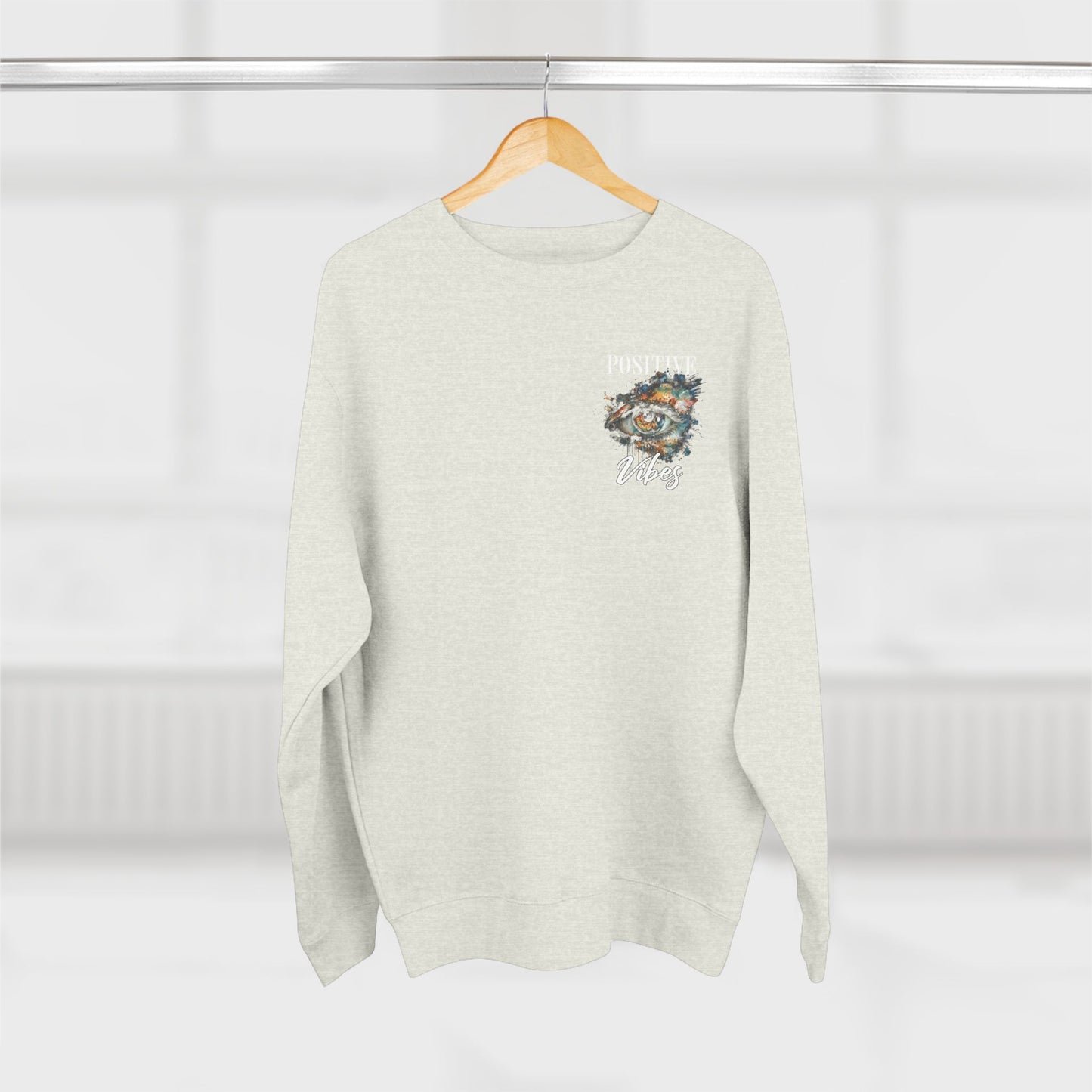 Positive Vibes Unisex Crewneck Sweatshirt - Embrace the Good Energy