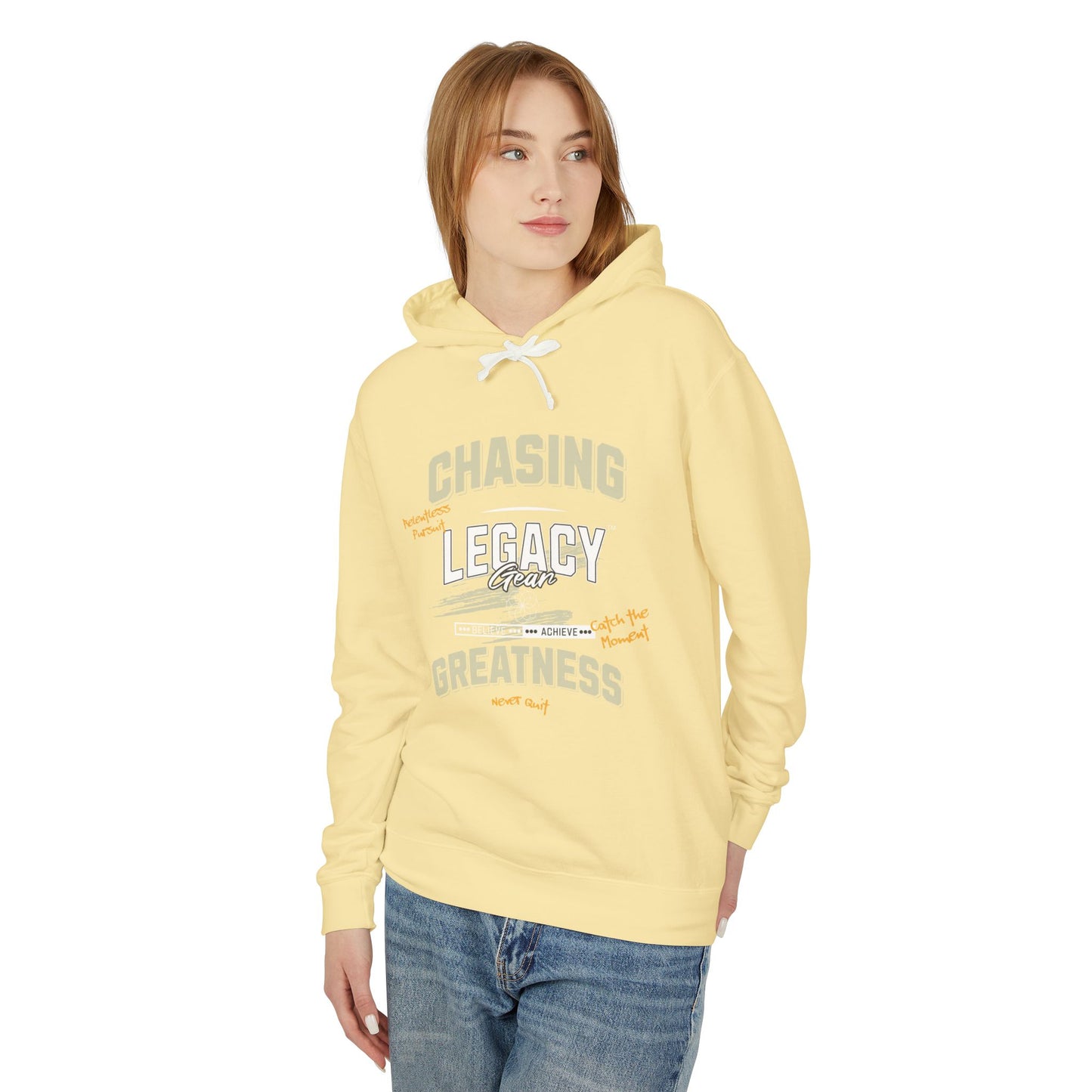 Chasing Greatness Lightweight Hoodie for Inspiration