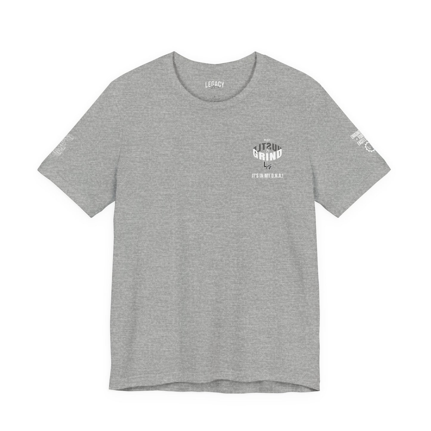BUILT ON HUSTLE & GRIND | Engineered for Excellence Tee