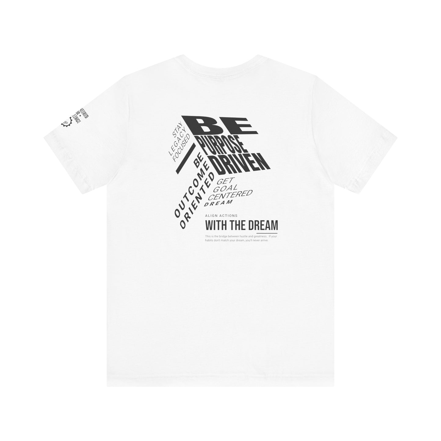 Hustle to Greatness | Engineered for Excellence Tee