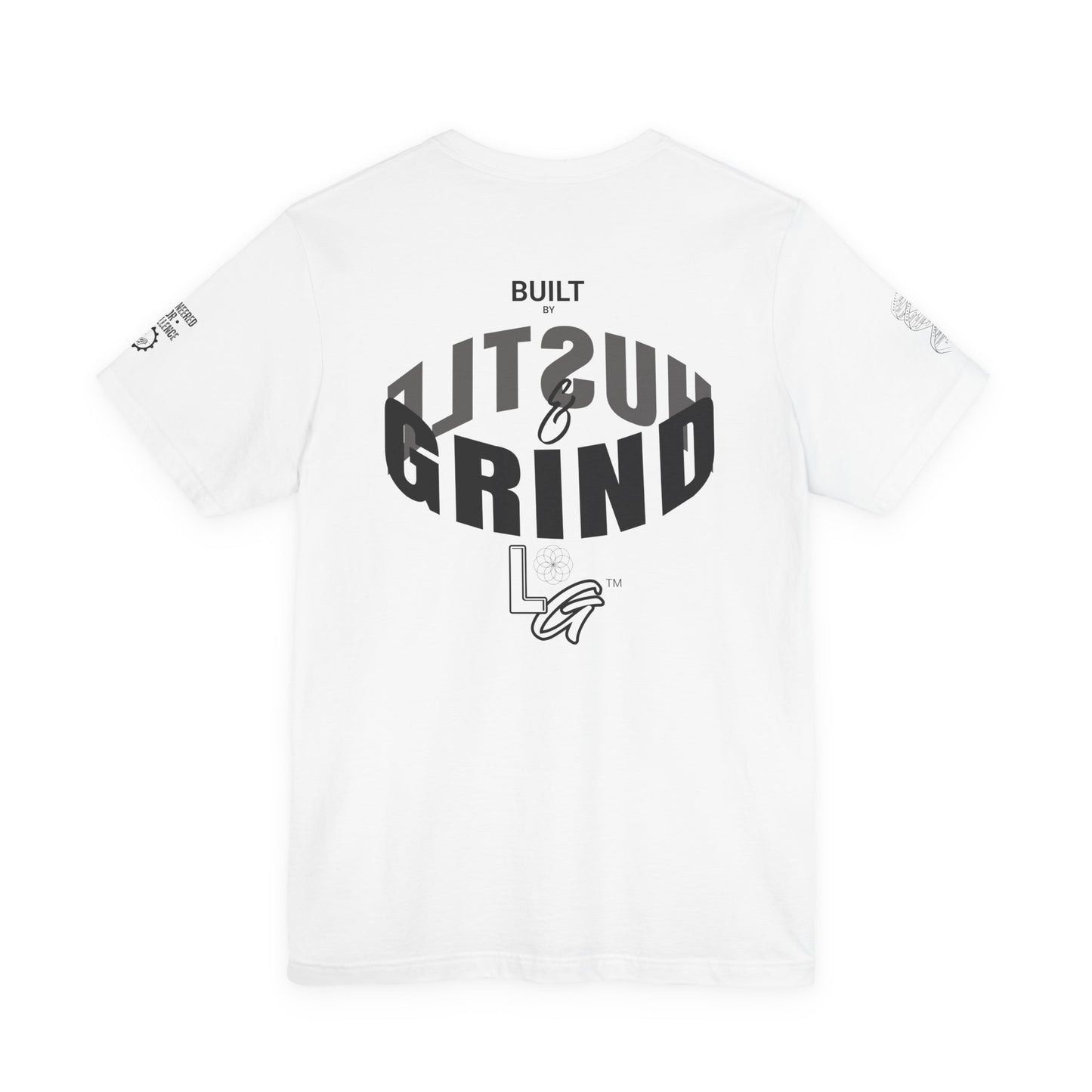 BUILT ON HUSTLE & GRIND | Engineered for Excellence Tee