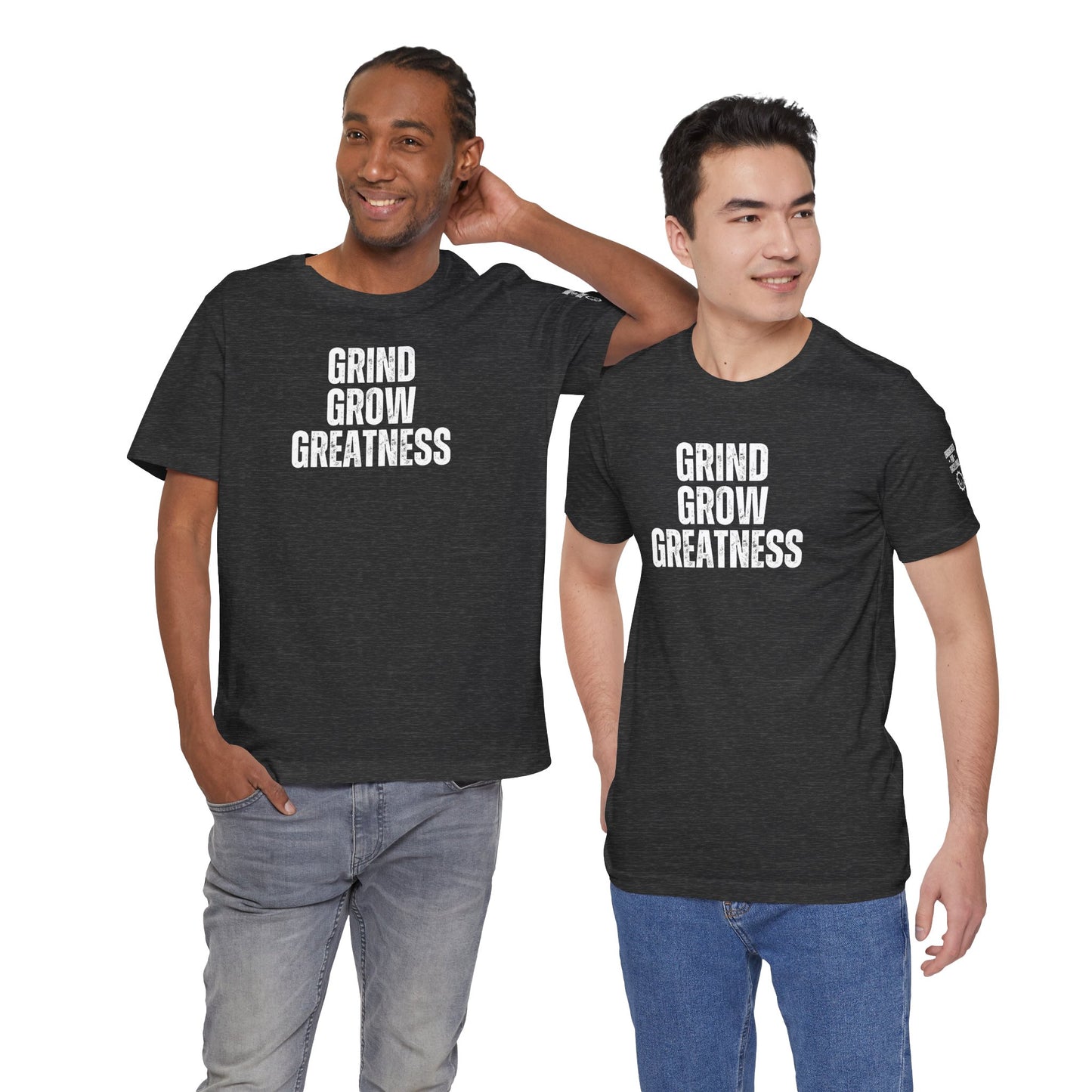 GRIND • GROW • GREATNESS | Engineered for Excellence Tee