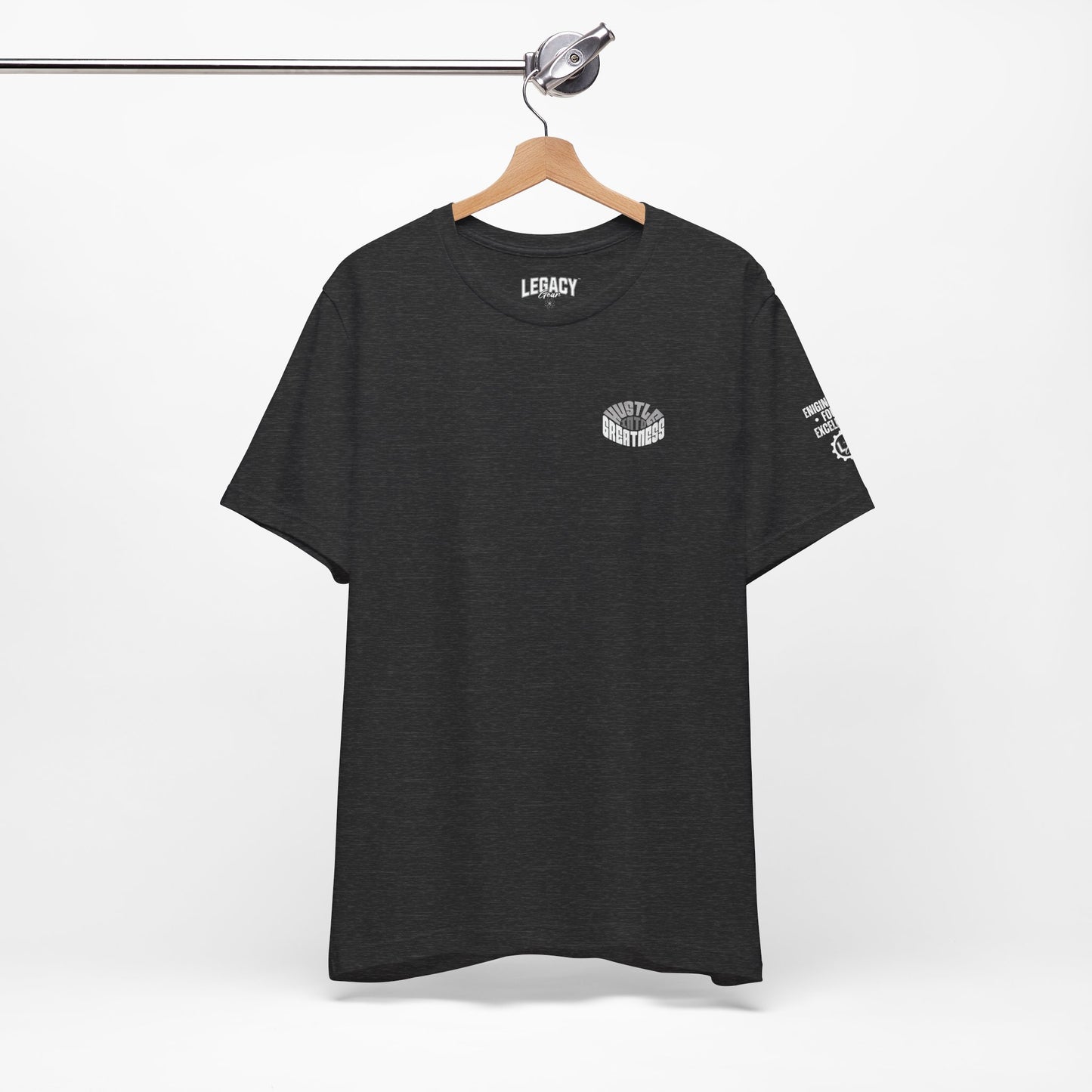Hustle to Greatness | Engineered for Excellence Tee