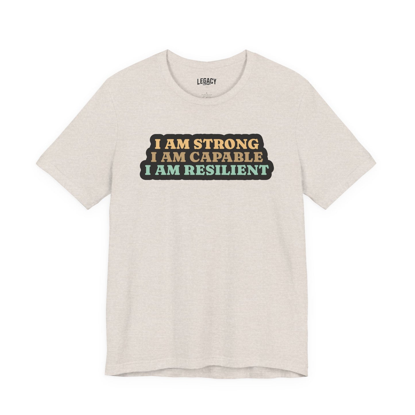 I AM STRONG | Positive Vibes Tee